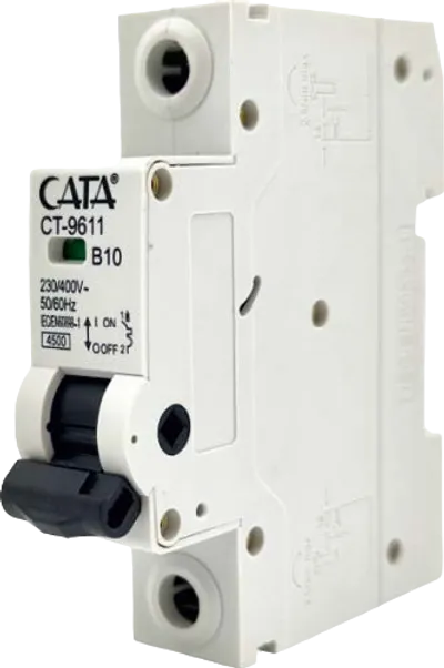 Cata Ct-9611 10 Amper Sigorta ( B Tipi / Monofaze / 4.5 Ka )