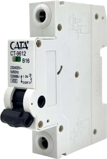 Cata Ct-9612 16 Amper Sigorta ( B Tipi / Monofaze / 4.5 Ka )