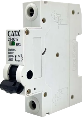 Cata Ct-9617 63 Amper Sigorta ( B Tipi / Monofaze / 4.5 Ka )