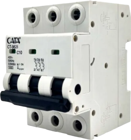 Cata Ct-9628  10 Amper Sigorta ( C Tipi / Trifaze / 4.5 Ka )