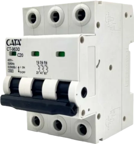 Cata Ct-9630 20 Amper Sigorta ( C Tipi / Trifaze / 4.5 Ka )
