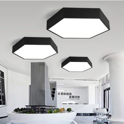 90 Cm 113W Oval Altıgen Davul Armatür