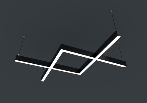 150X150 Cm 180W Balık Linear Armatür