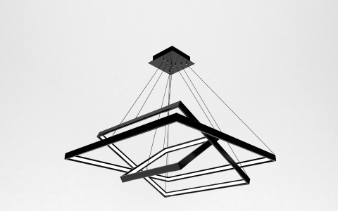 30-50-70 Cm 120W Kare Satürn Linear Armatür