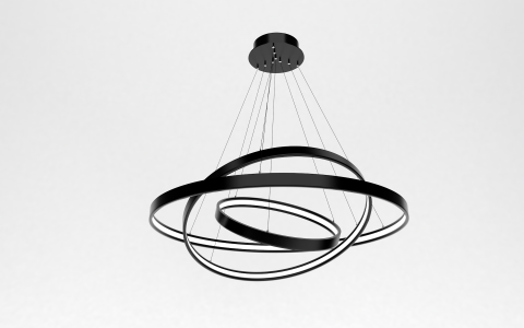 50-70-90 Cm 130W Yuvarlak Satürn Linear Armatür