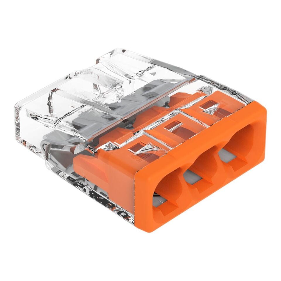 Wago 2273-203 3 Kutuplu Buat içi Klemens 2.5 mm