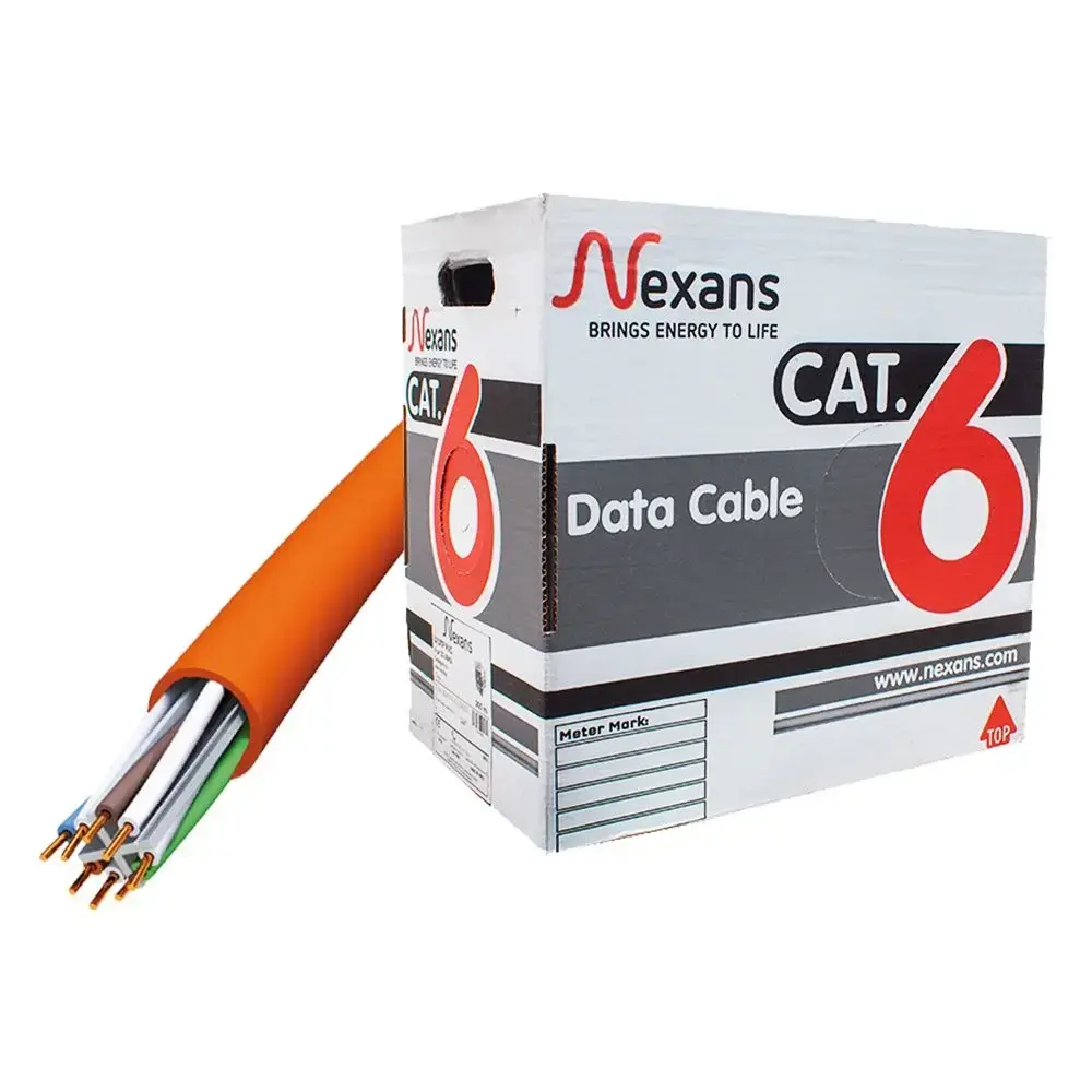 Nexans CAT6 Halogen Free LSZH 23AWG Data Kablosu 305 Metre