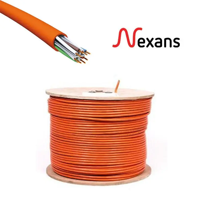 Nexans CAT6 Halogen Free LSZH 23AWG Data Kablosu 500 Metre