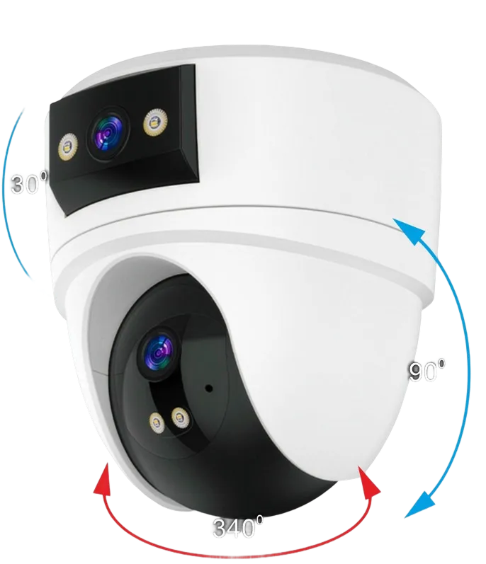 Cata Ct-4054 Akıllı Ip Dome  Kamera  Gece Görüşlü