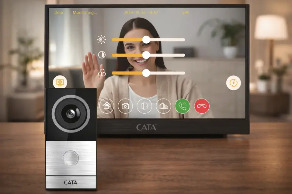 Cata Ct-4030 Akıllı Villa Set 7'' HD Ekran
