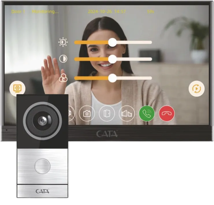 Cata Ct-4030 Akıllı Villa Set 7'' HD Ekran