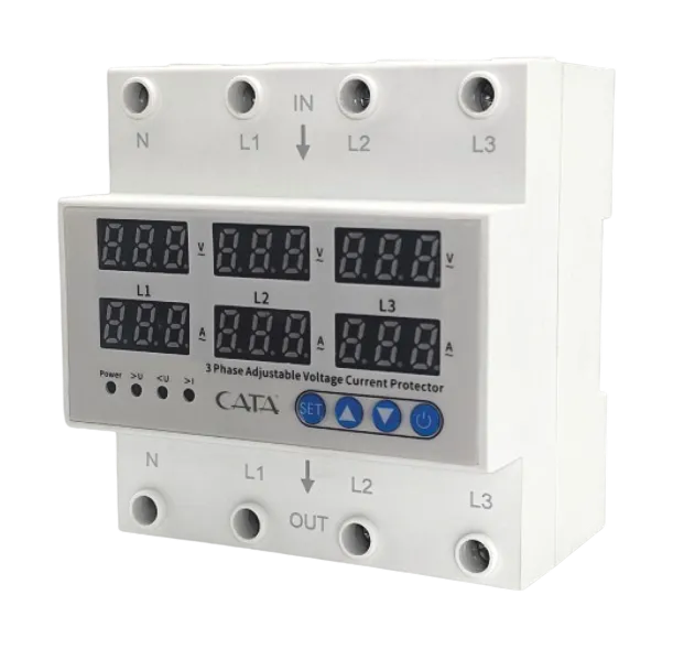 Cata CT-9199 Akıllı Voltaj Ve Akım Koruyucu Trifaze 63A