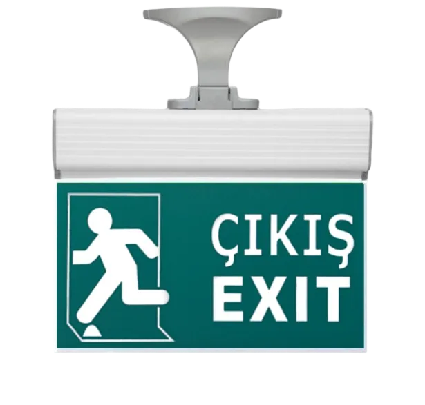 Cata Ct-9163 3W Exıt Çıkış Armatürü Ledli 3 Saat Akülü